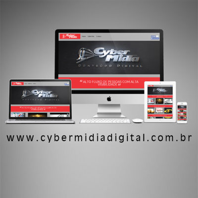 Site desenvolvido para empresa de Mídias Digitais
